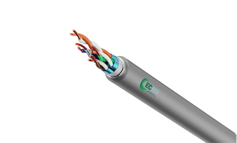 สายเคเบิ้ลอีเธอร์เน็ตยืดหยุ่น CAT6A